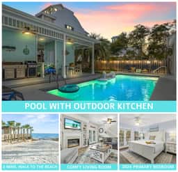 3 Min to Beach | Private Pool & Outdoor Kitchen - Image 2