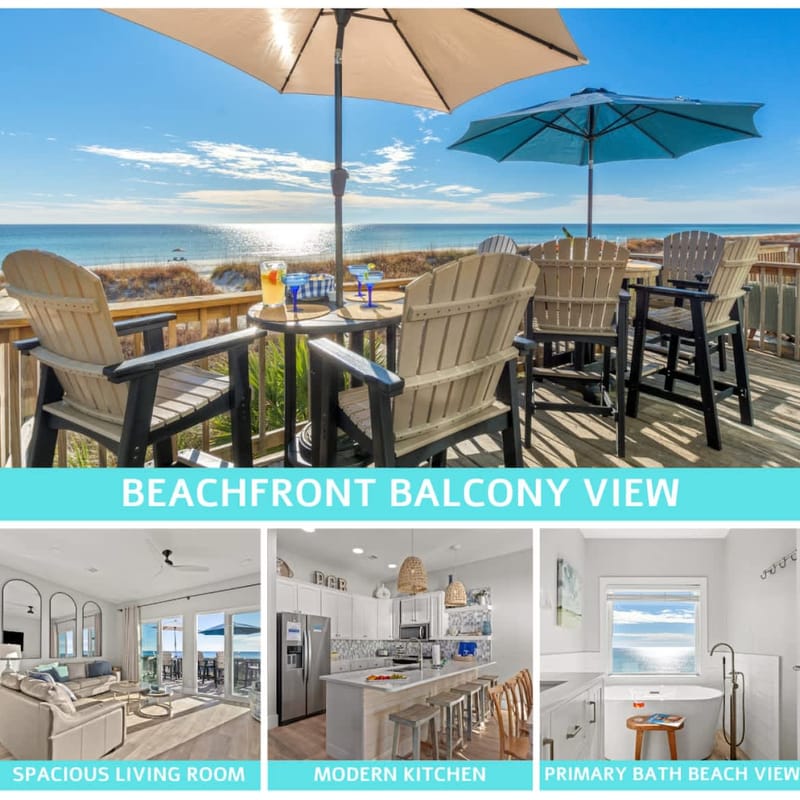 Beachfront, Pool, Amazing Views, and Sleeps 14