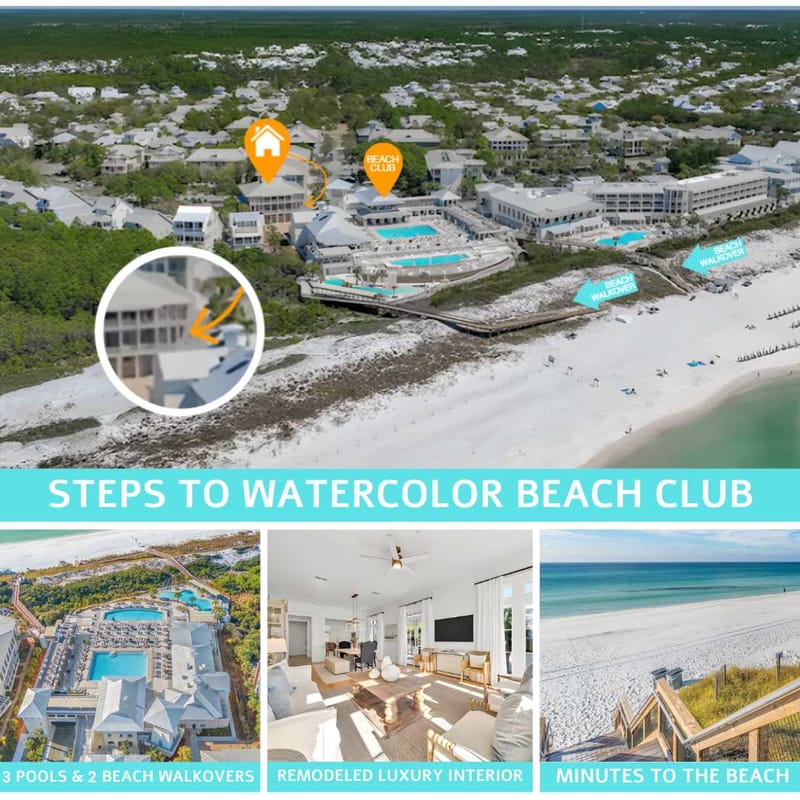 Closest Condo to Beach Club, Partial Gulf Views